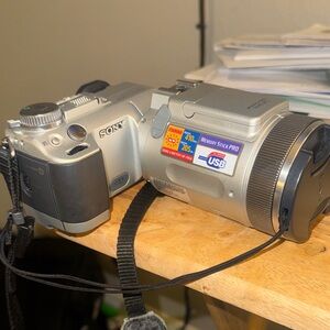 Sony Metallic Silver Digital Camera (Preowned)